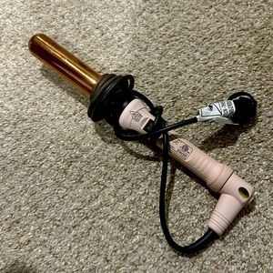 L'ANGE Titanium Hair Curling Wand HT015B 1.25" 32mm Lange Iron 45 Watt Pink